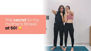 Mother-Daughter Full Body Fun Workout ( Low Intensity / No jumping )