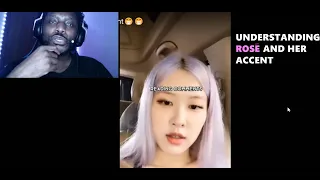 Rosé and Her "Australian" Accent lol | Reaction