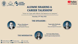 Alumni Sharing and Career Talkshow 2021