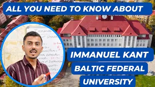 Everything About Immanuel Kant Baltic Federal University 2024| Budget | IKBFU | Immanuel Kant Baltic