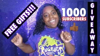 1000 Subscribers Giveaway !!! CLOSED