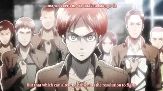 Shingeki No Kyojin Opening 1 [With Lyrics]