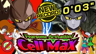 BEATING CELL MAX IN 3 MIN WITHOUT ITEMS (GAMMA 2 TEAM) Dragon Ball Z Dokkan Battle