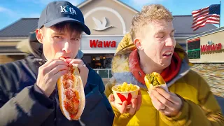 Brits try the best Gas Station food in America