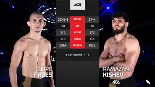 Фелипе Фроес vs. Рамазан Кишев | Felipe Froes vs. Ramazan Kishev | ACA 137