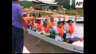 MALAYSIA: OFFICIALS SET OUT TO PROVE THERE ARE NO CROCODILES IN A LAKE