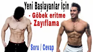 YENİ BAŞLAYANLAR İÇİN ZAYIFLAMA - GÖBEK ERTİRME  Soru/Cevap. Gsfit - Atacan Özdemir