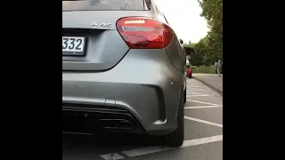 Mercedes-Benz A45 Race Start INSANE LOUD