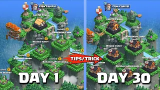 Top 10 Tips and Tricks to Max Clan Capital (Clash of clans)