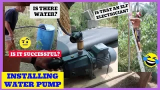 Installing Electric Water Pump To Pump From The Deep Well | Is It Successful?