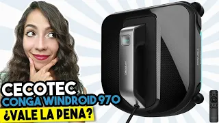 DESCUBRE el Robot Limpiacristales Cecotec Conga WinDroid 970 ▶Análisis, Ventajas y Desventajas◀