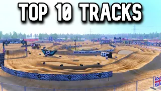 TOP 10 TRACKS OF 2023 IN MX BIKES!