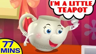 I'm a Little Teapot by Baby Hazel Nursery Rhymes | More Food Songs and Rhymes for Kids