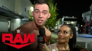 Zelina Vega declares Austin Theory perfect: Raw Exclusive, April 13, 2020