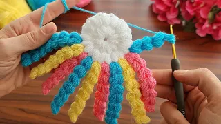 Eye-Catching Crochet Placemat, Coaster, and Bath Fiber | DIY Tutorial