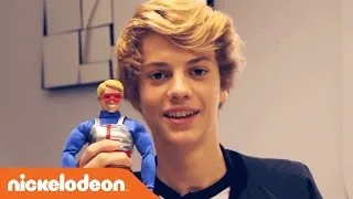 Danger & Thunder | Jace Norman Unboxes Kid Danger Action Figure | Nick