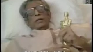 Satyajit Ray Receives Oscar