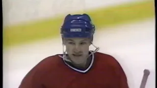 Montreal Canadiens vs Boston Bruins - 93 Playoffs - Patrick Roy 60 Saves 2 - 1 Win