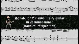 Partita for 2 mandolins & guitar (Classical composition)