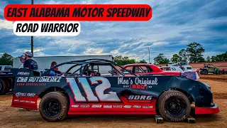 Dirt track racing at East Alabama Motor Speedway with C&B Autowerkz!! Road Warrior Class