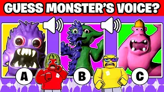 Guess the MONSTER'S VOICE (GARTEN OF BANBAN 4, ROBLOX DOORS, My Singing Monsters)