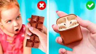 HOW TO SNEAK FOOD FROM KIDS | Smart Parenting Hacks, Funny DIY Crafts And Simple Food For Kids