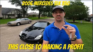 MERCEDES SLK 350 BREAKS DOWN BEFORE BUYER CAN DRIVE OFF