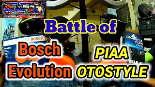 Bosch Evolution vs PIAA OTOSTYLE