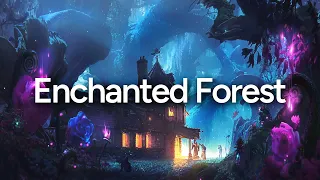 ENCHANTED FOREST AMBIENCE | D&D Ambience | Harp & Flute Music