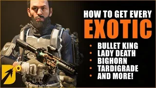 How to Get Every Division 2 Warlords of New York Exotic (Bullet King, Lady Death, & More)