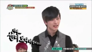 [Weekly Idol] BTOB Sungjae and Paniel girl group dance [HD]