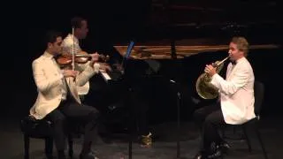 Brahms’ Trio in E-flat Major for Piano, Violin & Horn - La Jolla Music Society SummerFest 2014