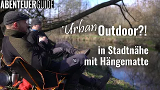 Idyllischer Hängematten-Overnighter in Stadtnähe: Flusslandschaft im urbanen Umfeld | Outdoor Review