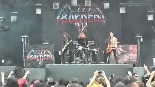 Lizzy Borden - We Only Come Out At Night & There Will Be Blood Tonight @u Hellfest 2012 [HD]