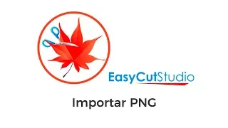 Easy Cut Studio - Importar PNG