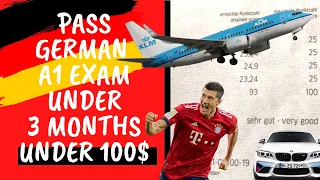 How YOU can PASS the GERMAN A1 exam in 3 MONTHS with UNDER 100$!