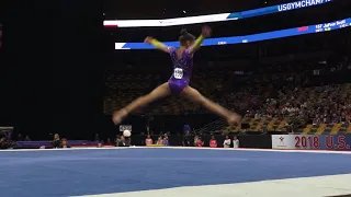 Konnor McClain – Floor Exercise – 2018 U.S. Gymnastics Championships – Junior Women Day 2