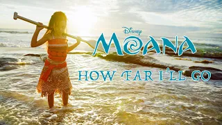 Moana - How Far I'll Go - Real Life Disney Princess - Sing-Along Music Video Cover - Lyrics