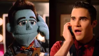 Glee   Blaine calls Kurt puppet 5x07