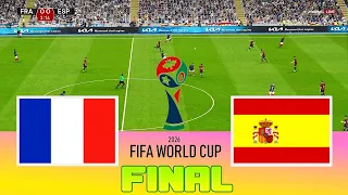 FRANCE vs SPAIN - Final FIFA World Cup 2026 | Full Match All Goals | Football Match