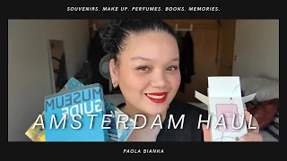 AMSTERDAM HAUL | New Perfumes, Make Up, and Books | Travel Haul