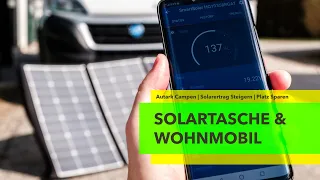 Mobile Solar Solution for Campervans: Advantages, Disadvantages, Installation and Test.