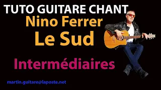 Tuto Guitare chant le sud Nino ferrer