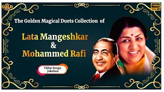 The Golden Magical Duets Collection of Lata& Rafi Video Songs Jukebox |(HD) Hindi Old Bollywood Song