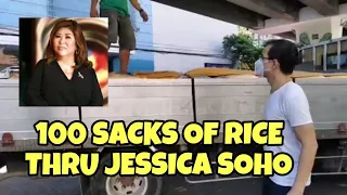 Mayor ISKO gets 100 sacks thru Jessica Soho