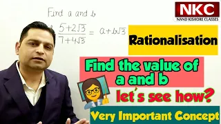 Rationalise the Denominator| Rationalisation of Fraction| Concept Clarification|Very Important Topic