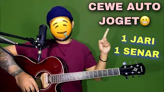 Melodi Yang Bikin Semua Cewe Joget cuman pake 1 JARI 1 SENAR (Guitar)