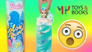 Barbie Color Reveal Mermaid 🧜‍♀️ Plus DIY Miniature Mermaid Crafts