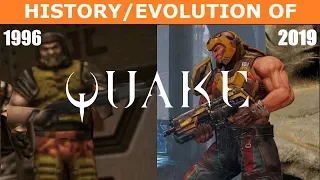 Evolution of QUAKE (1996-2019)