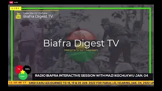 Radio Biafra Discussing Legal Matters live with Mazi Ikechukwu Jan. 04, 2022